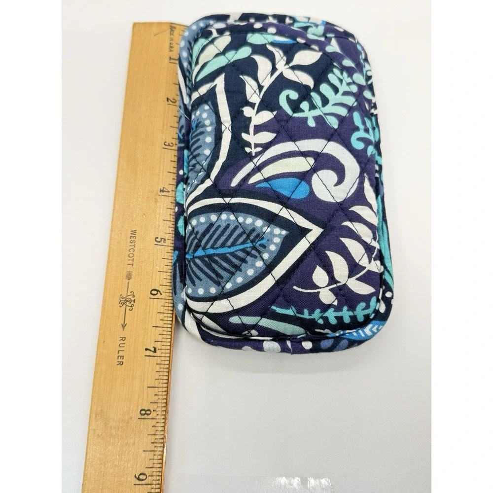 Retired Vera Bradley Blue Island Medallion Double Eye Case Cottagecore Y2K